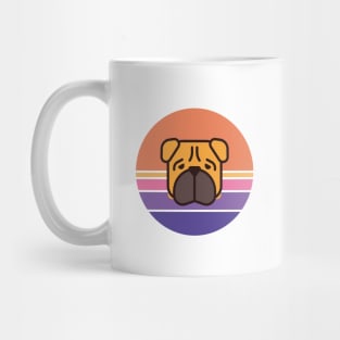 Sunset Walk with my Shar Pei Mug